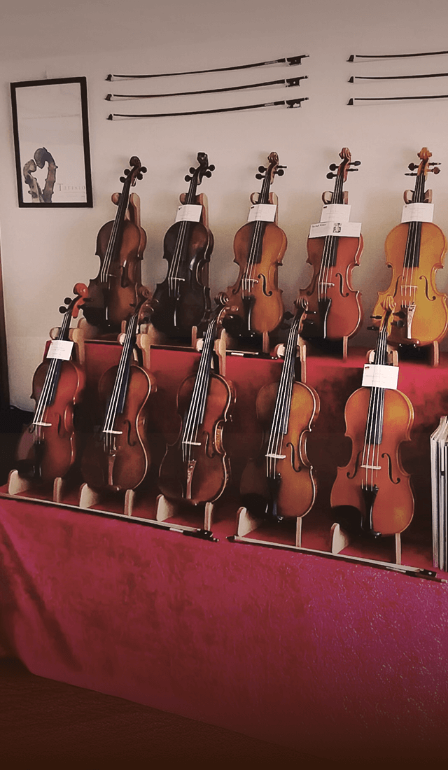 心を込めた修理・調整 弦楽器職人のいる専門店